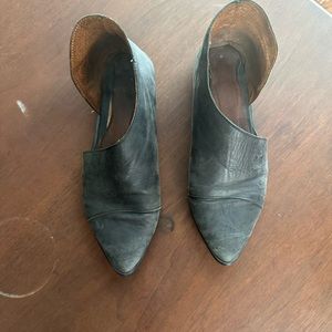 Black Free People Flat Royale